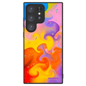 Picasee ULTIMATE CASE PowerShare für Samsung Galaxy S23 Ultra 5G - Bubbles
