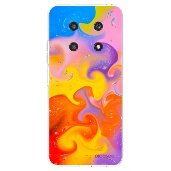 Picasee Honor Magic4 Lite 5G Hülle - Transparentes Silikon - Bubbles