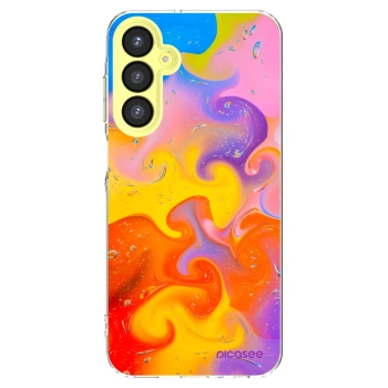 Picasee Samsung Galaxy A25 A256B 5G Hülle - Transparentes Silikon - Bubbles