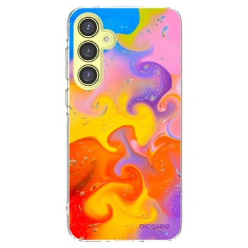 Picasee Samsung Galaxy A35 5G A356B Hülle - Transparentes Silikon - Bubbles