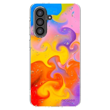 Picasee Samsung Galaxy A56 5G A566B Hülle - Transparentes Silikon - Bubbles