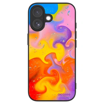 Picasee ULTIMATE CASE MagSafe für Apple iPhone 17 - Bubbles