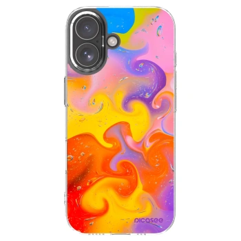 Picasee Apple iPhone 17 Hülle - Transparentes Silikon - Bubbles