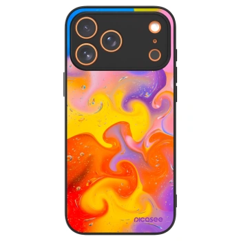 Picasee ULTIMATE CASE MagSafe für Apple iPhone 17 Pro Max - Bubbles