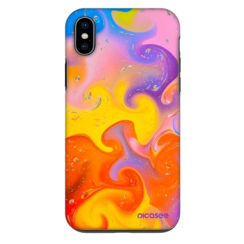 Hülle für Apple iPhone XS Max - Bubbles