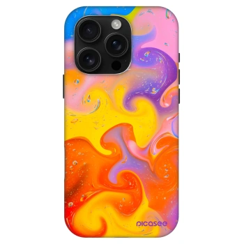 Picasee Fashion Case MagSafe für Apple iPhone 16 Pro - Bubbles