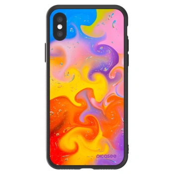 Picasee ULTIMATE CASE für Apple iPhone X/XS - Bubbles