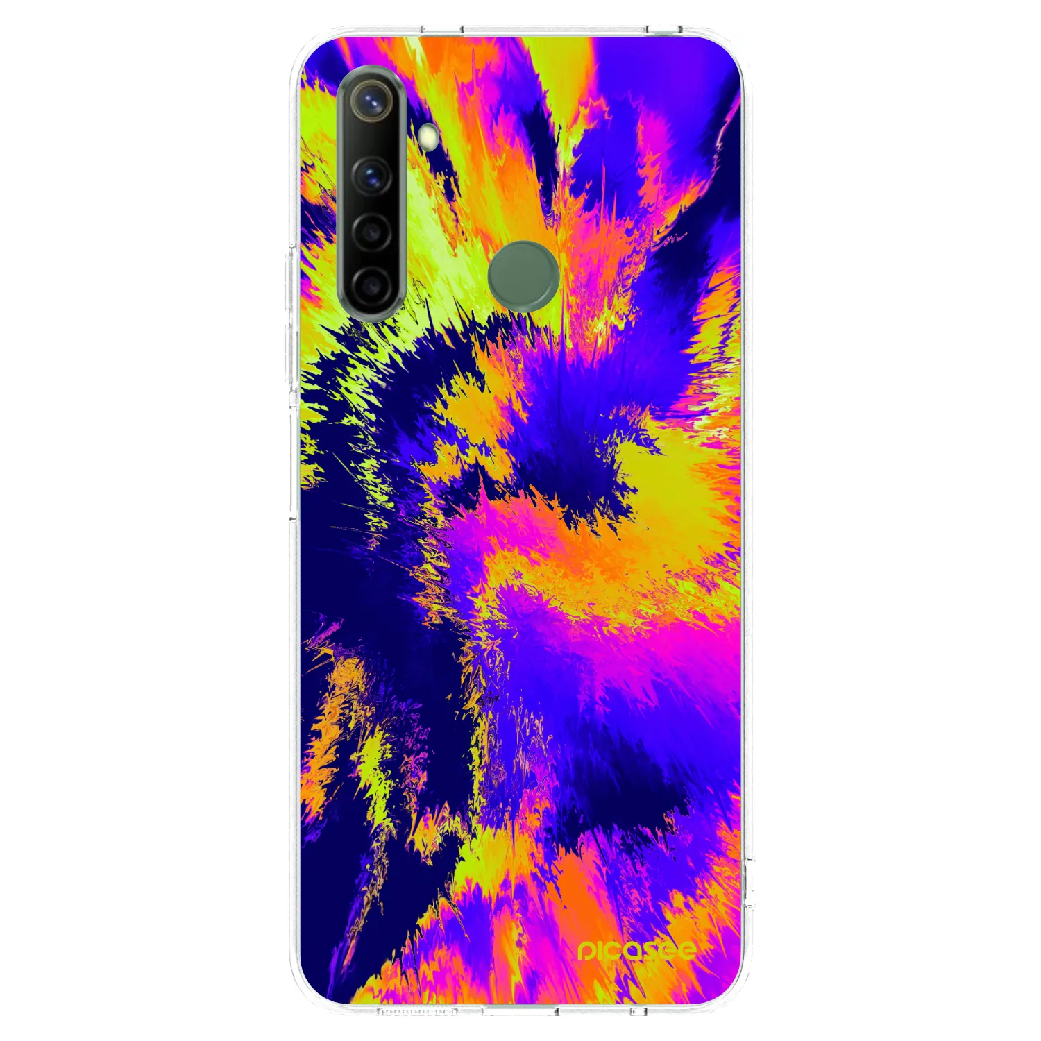 Picasee Realme 6i Hülle - Transparentes Silikon - Burn