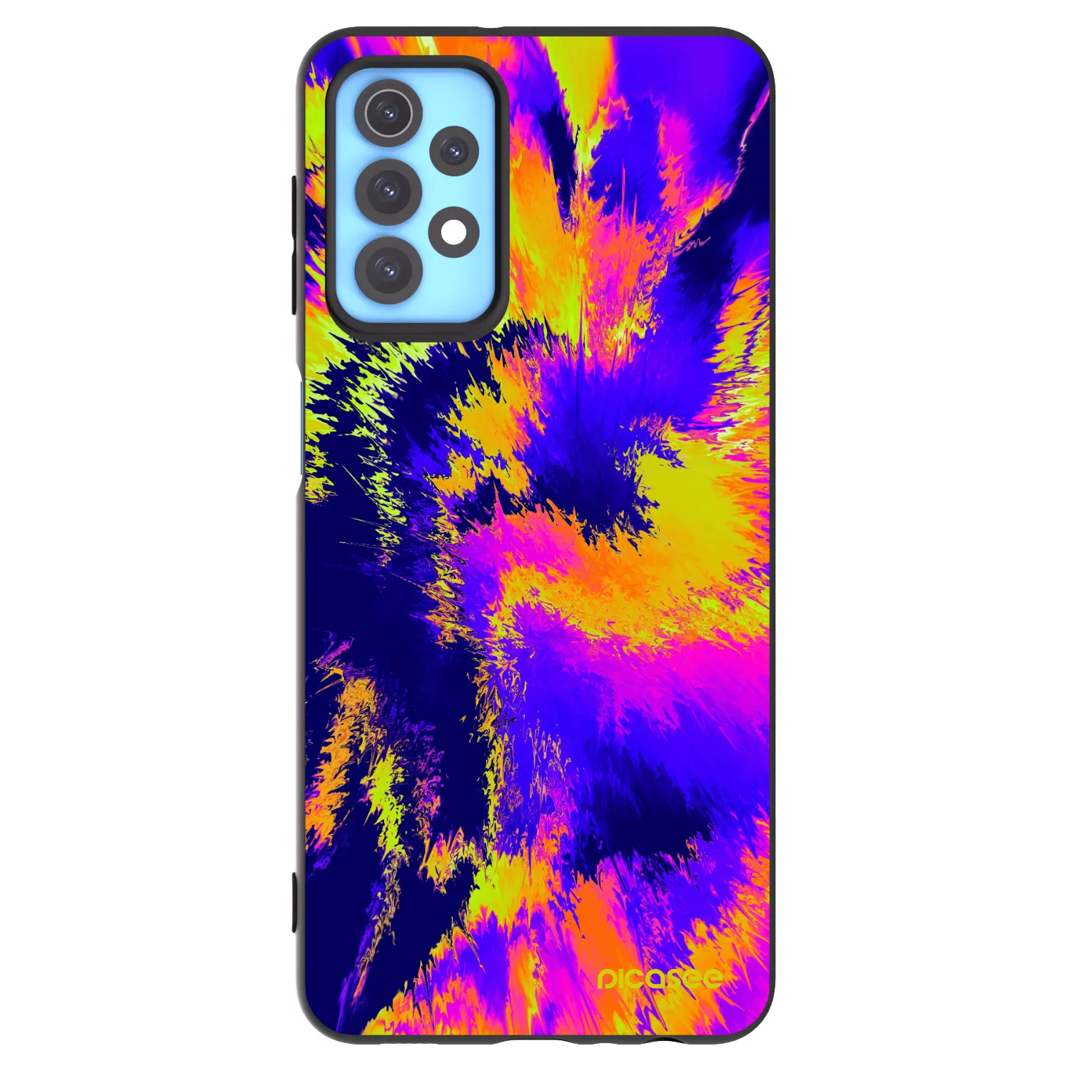 Picasee Samsung Galaxy A32 4G SM-A325F Hülle - Schwarzes Silikon - Burn