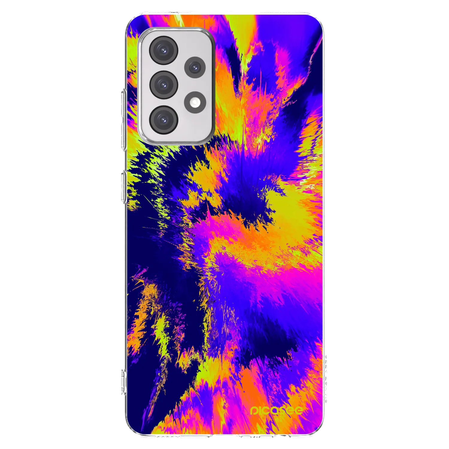 Picasee Samsung Galaxy A52s 5G A528B Hülle - Transparentes Silikon - Burn