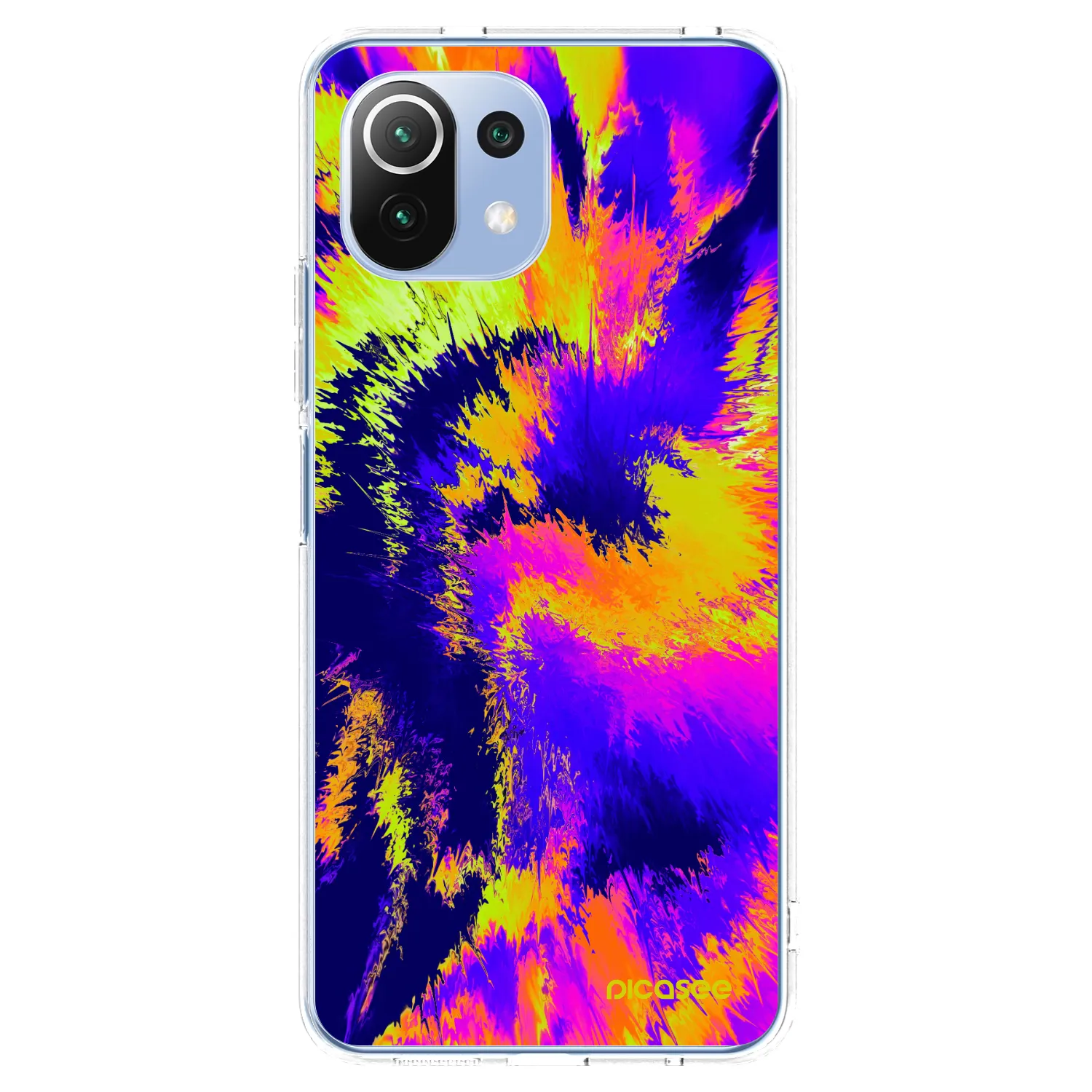 Picasee Xiaomi 11 Lite 5G NE Hülle - Transparentes Silikon - Burn