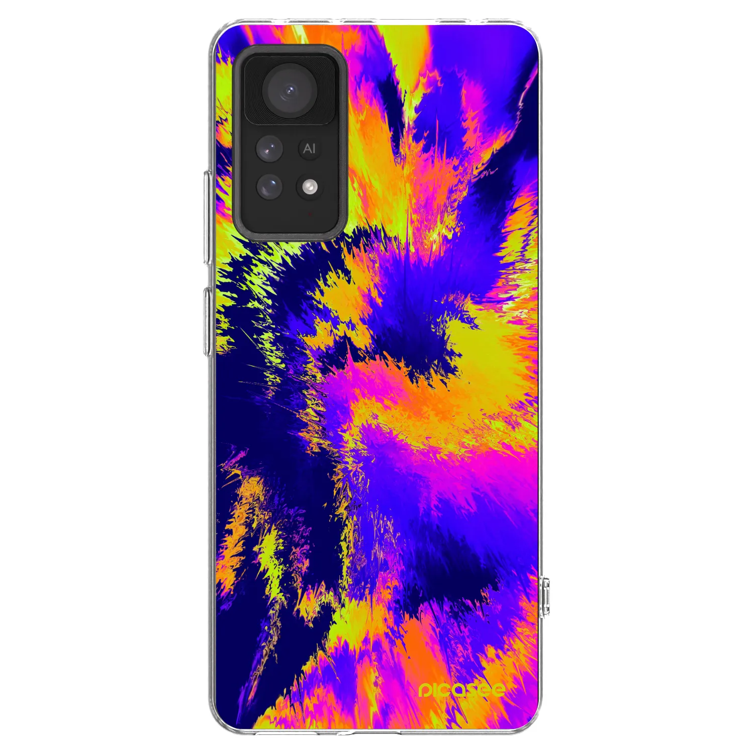 Picasee Xiaomi Redmi Note 11 Pro Hülle - Transparentes Silikon - Burn
