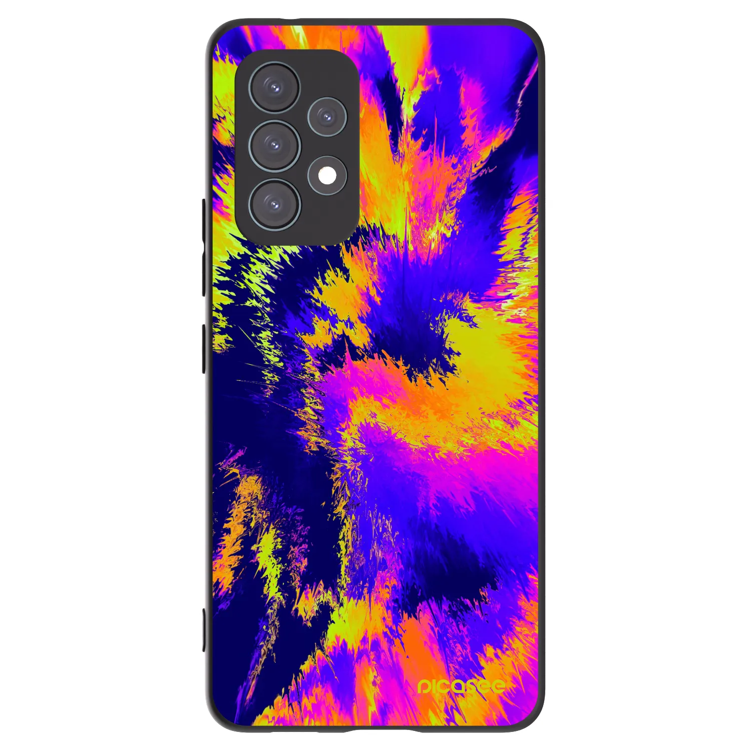 Picasee Samsung Galaxy A53 5G A536 Hülle - Schwarzes Silikon - Burn
