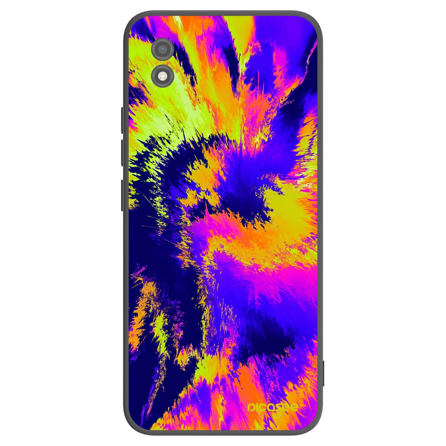 Picasee Realme C11 (2021) Hülle - Schwarzes Silikon - Burn