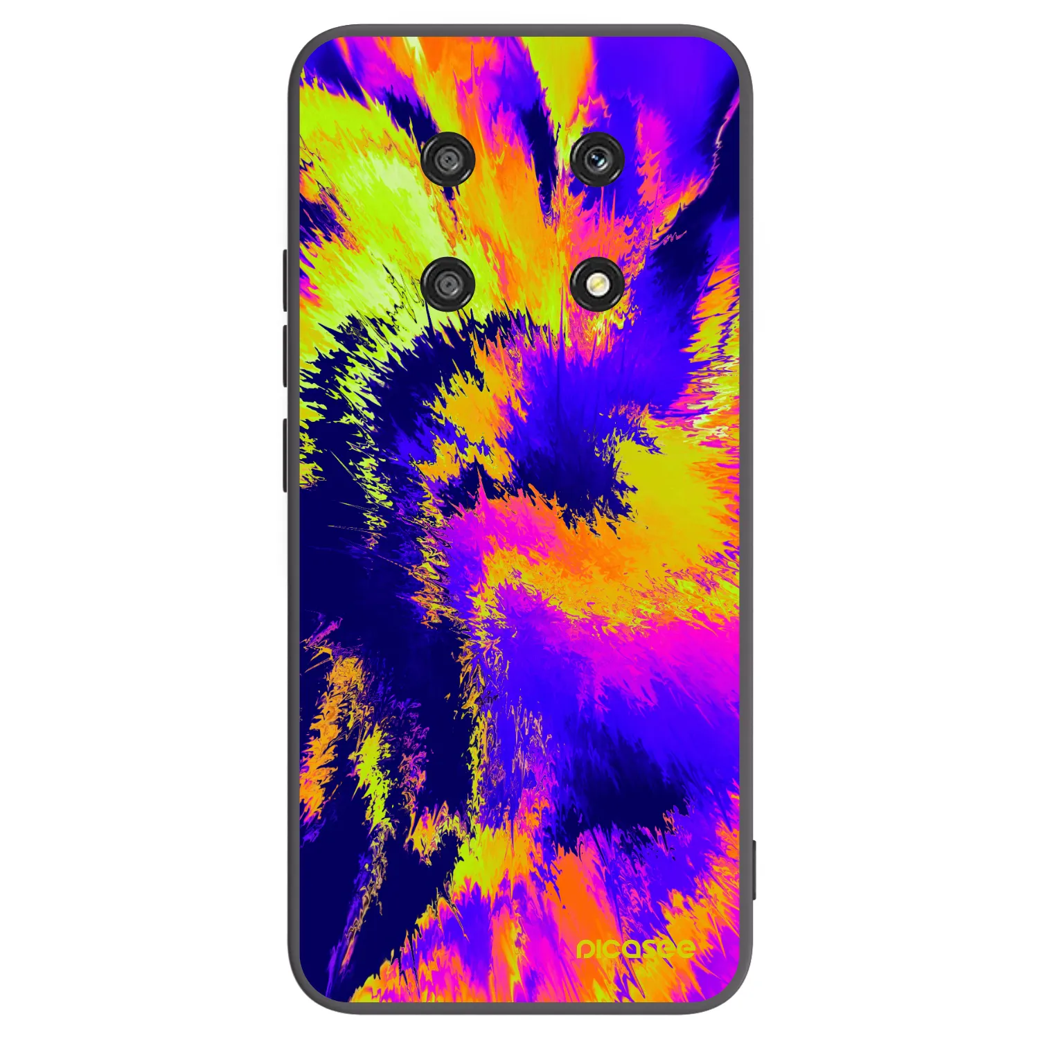 Picasee Honor Magic4 Lite 5G Hülle - Schwarzes Silikon - Burn