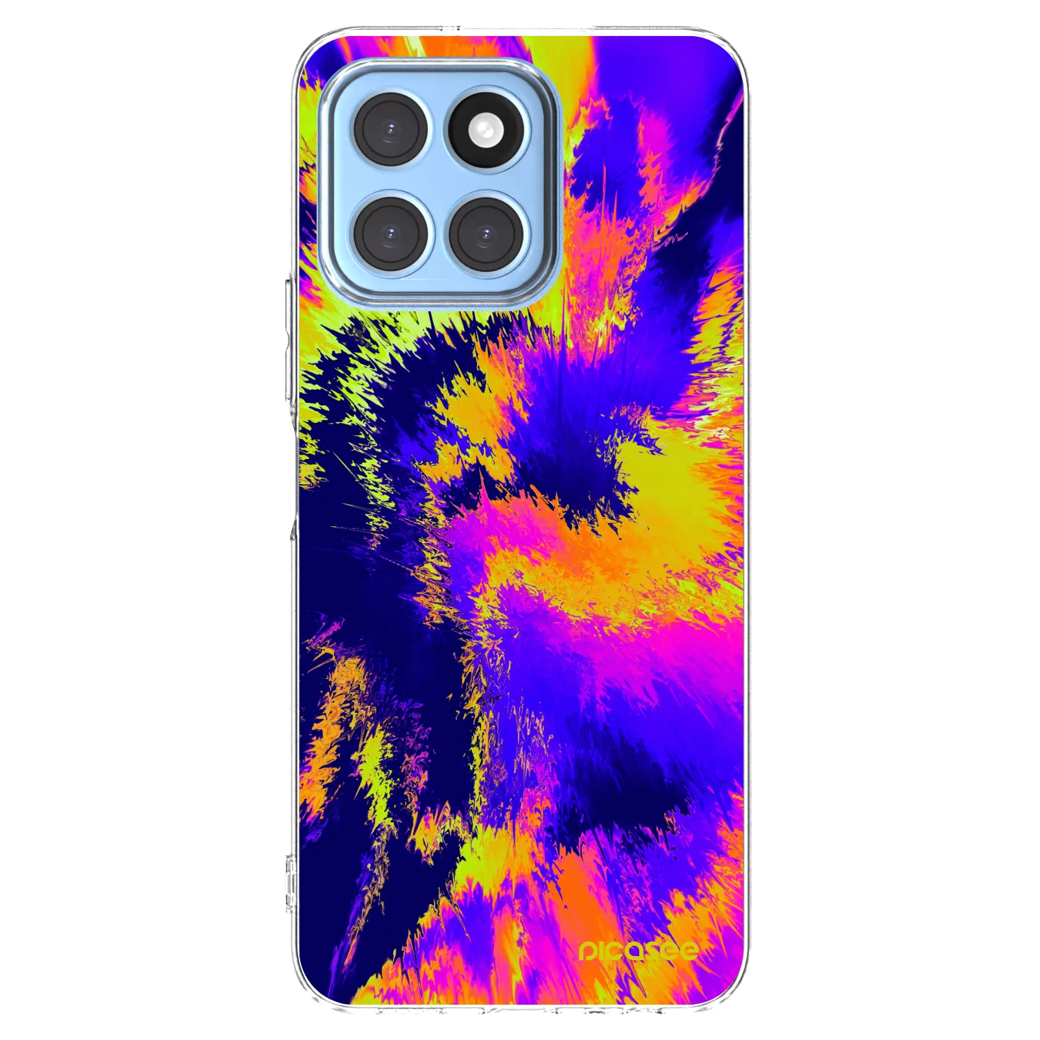 Picasee Honor X8 5G Hülle - Transparentes Silikon - Burn