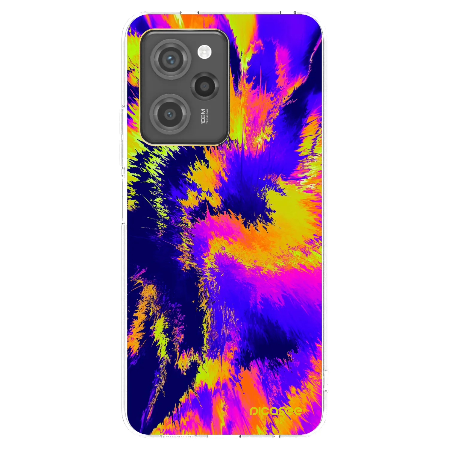 Picasee Xiaomi Poco X5 Pro Hülle - Schwarzes Silikon - Burn