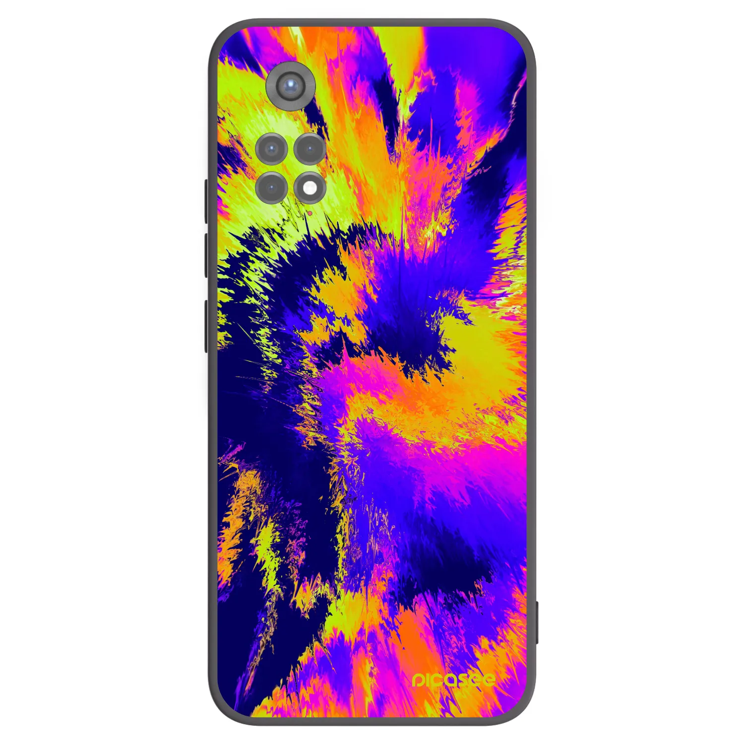 Picasee Xiaomi Redmi Note 11S 5G Hülle - Schwarzes Silikon - Burn