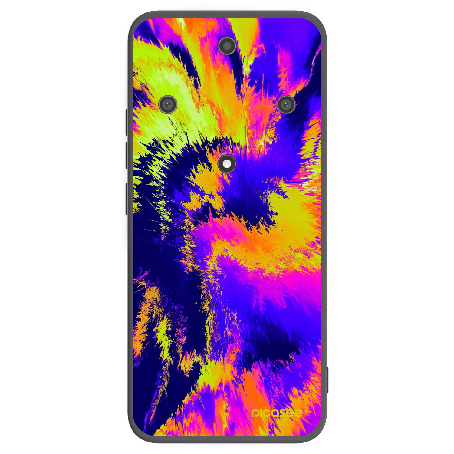 Picasee Honor Magic5 Lite 5G Hülle - Schwarzes Silikon - Burn