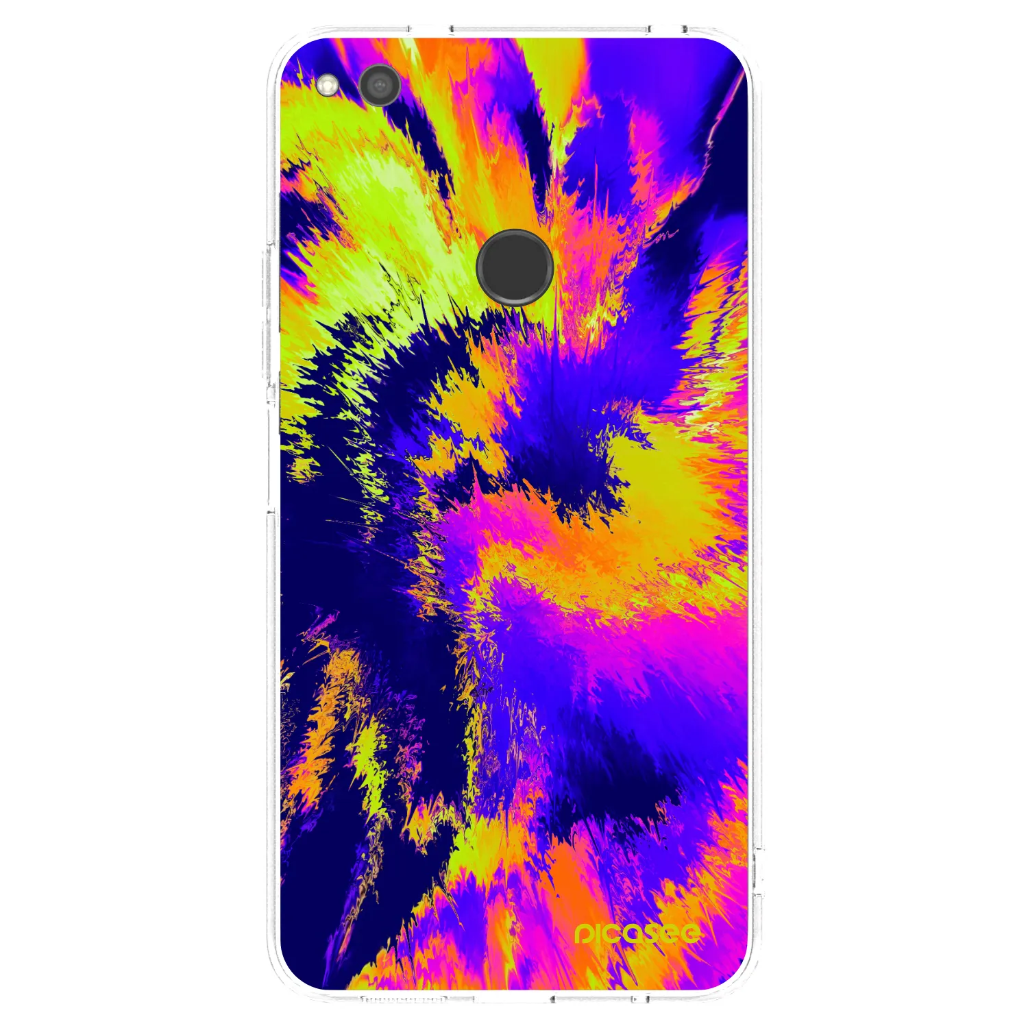 Picasee Huawei P9 Lite 2017 Hülle - Transparentes Silikon - Burn