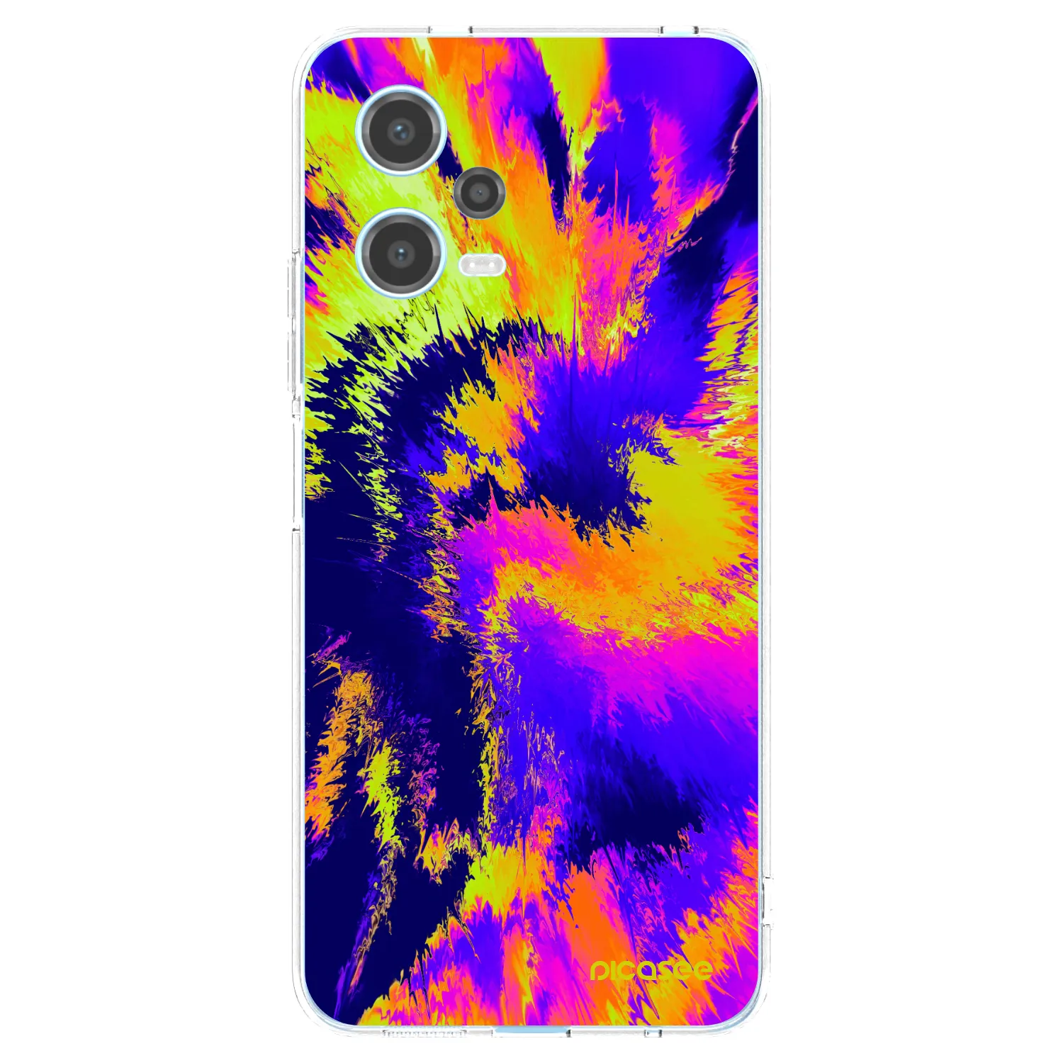Picasee Xiaomi Redmi Note 12 5G Hülle - Transparentes Silikon - Burn