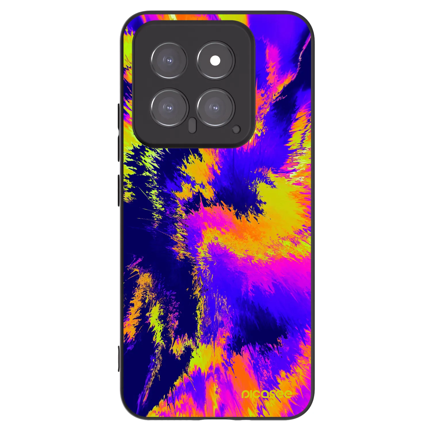 Picasee Xiaomi 14 Hülle - Schwarzes Silikon - Burn