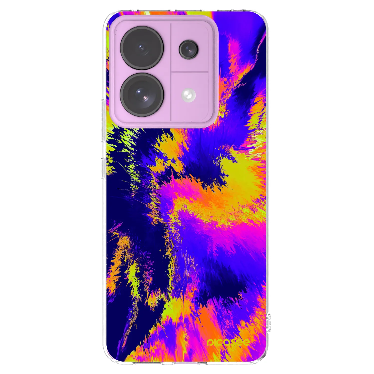 Picasee Xiaomi Redmi Note 13 Pro 5G Hülle - Transparentes Silikon - Burn