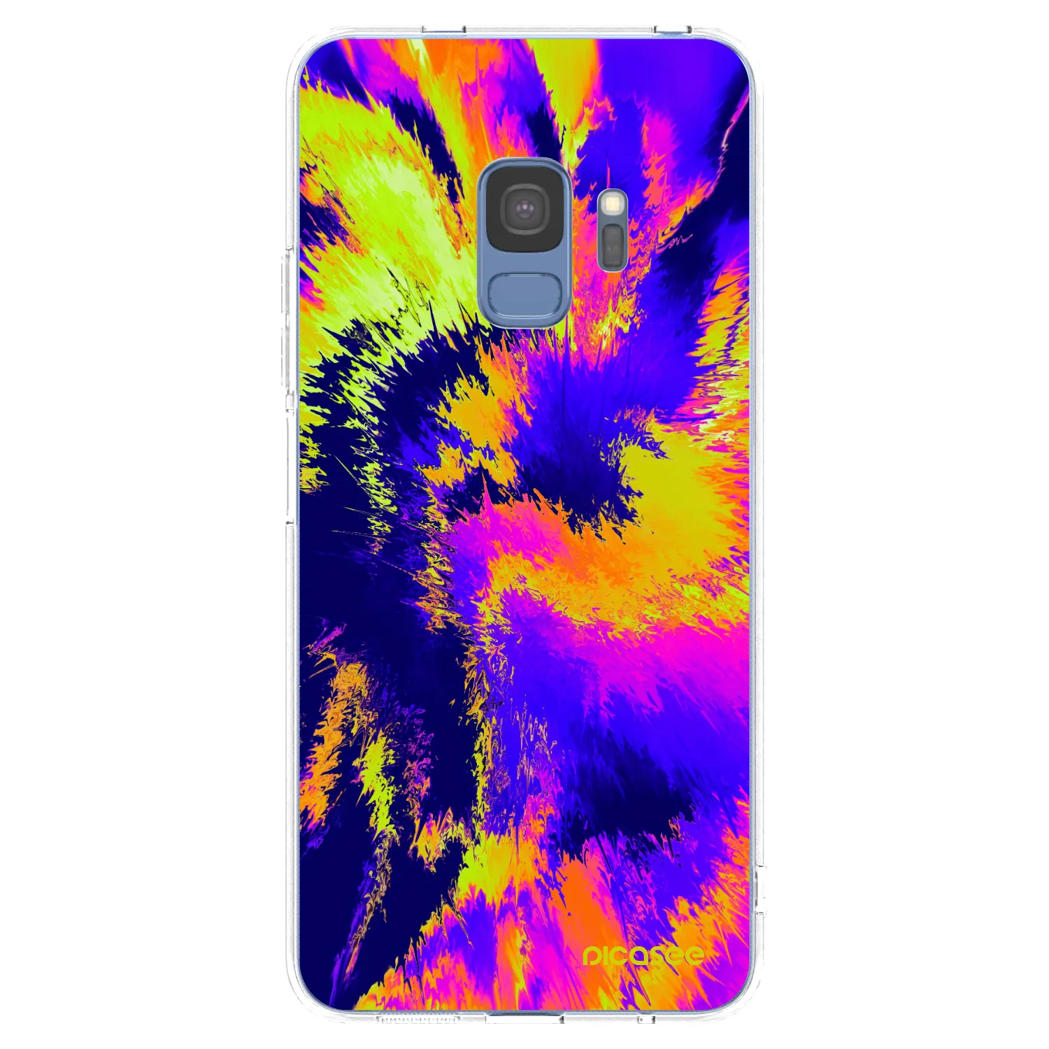 Picasee Samsung Galaxy S9 G960F Hülle - Transparentes Silikon - Burn