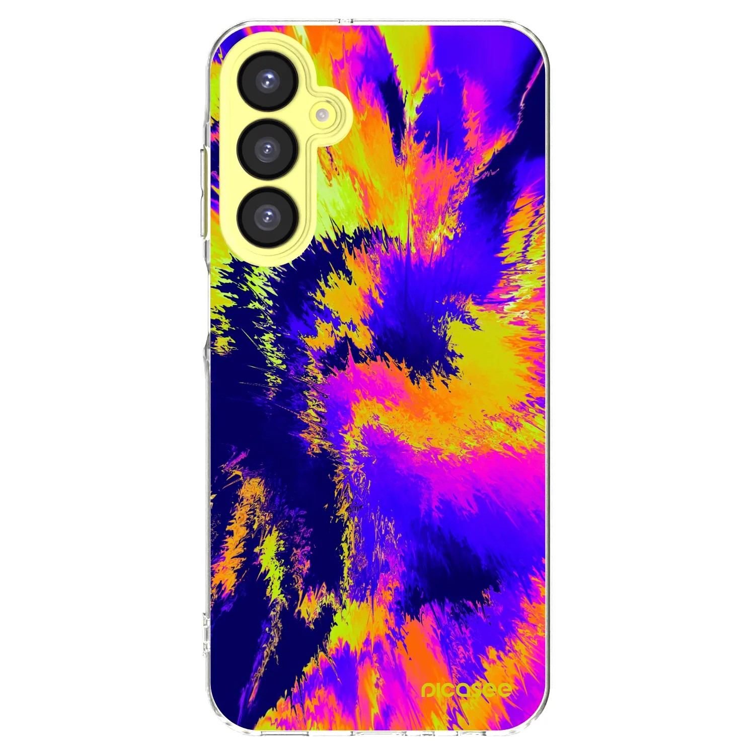 Picasee Samsung Galaxy A25 A256B 5G Hülle - Transparentes Silikon - Burn