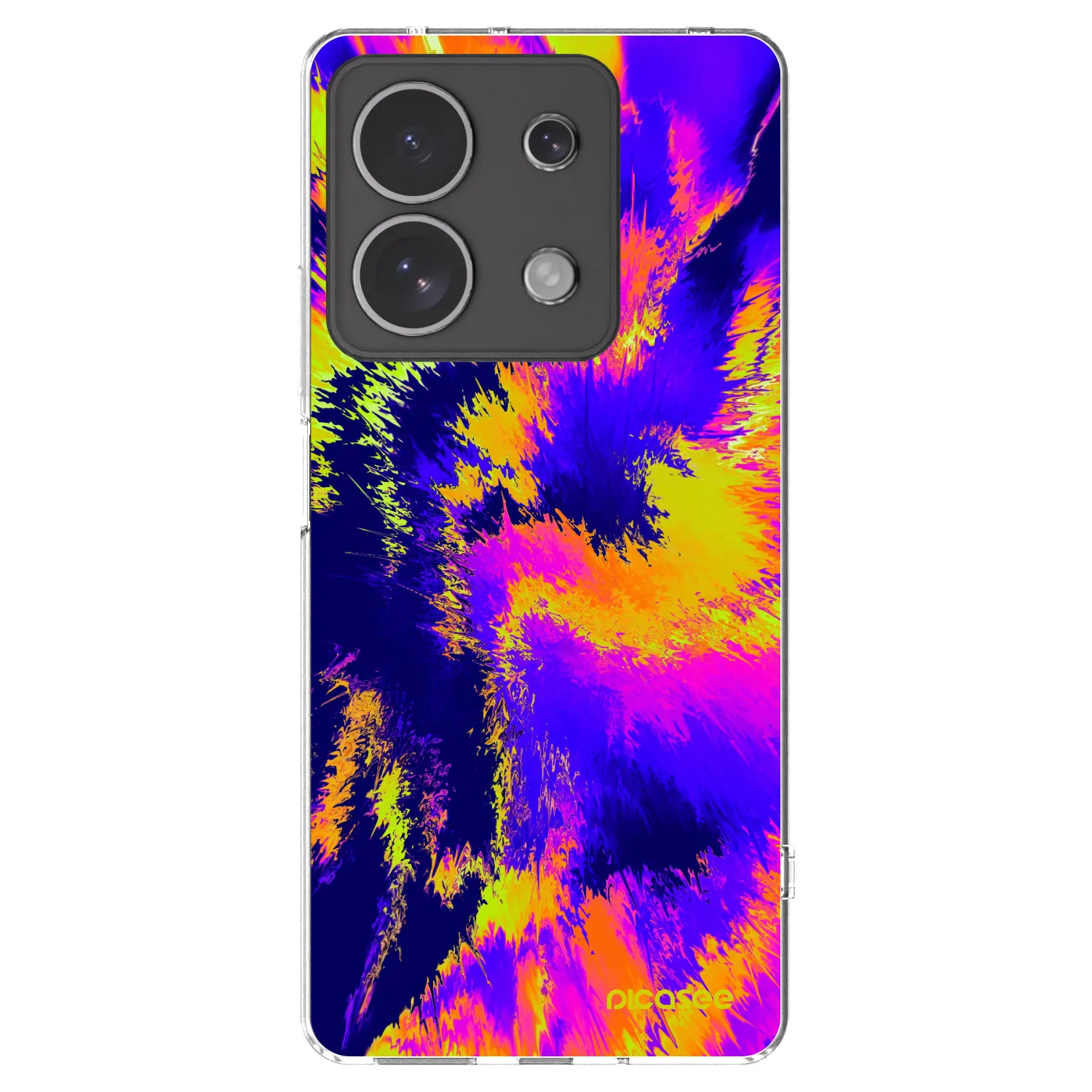 Picasee Xiaomi Redmi Note 13 4G Hülle - Transparentes Silikon - Burn
