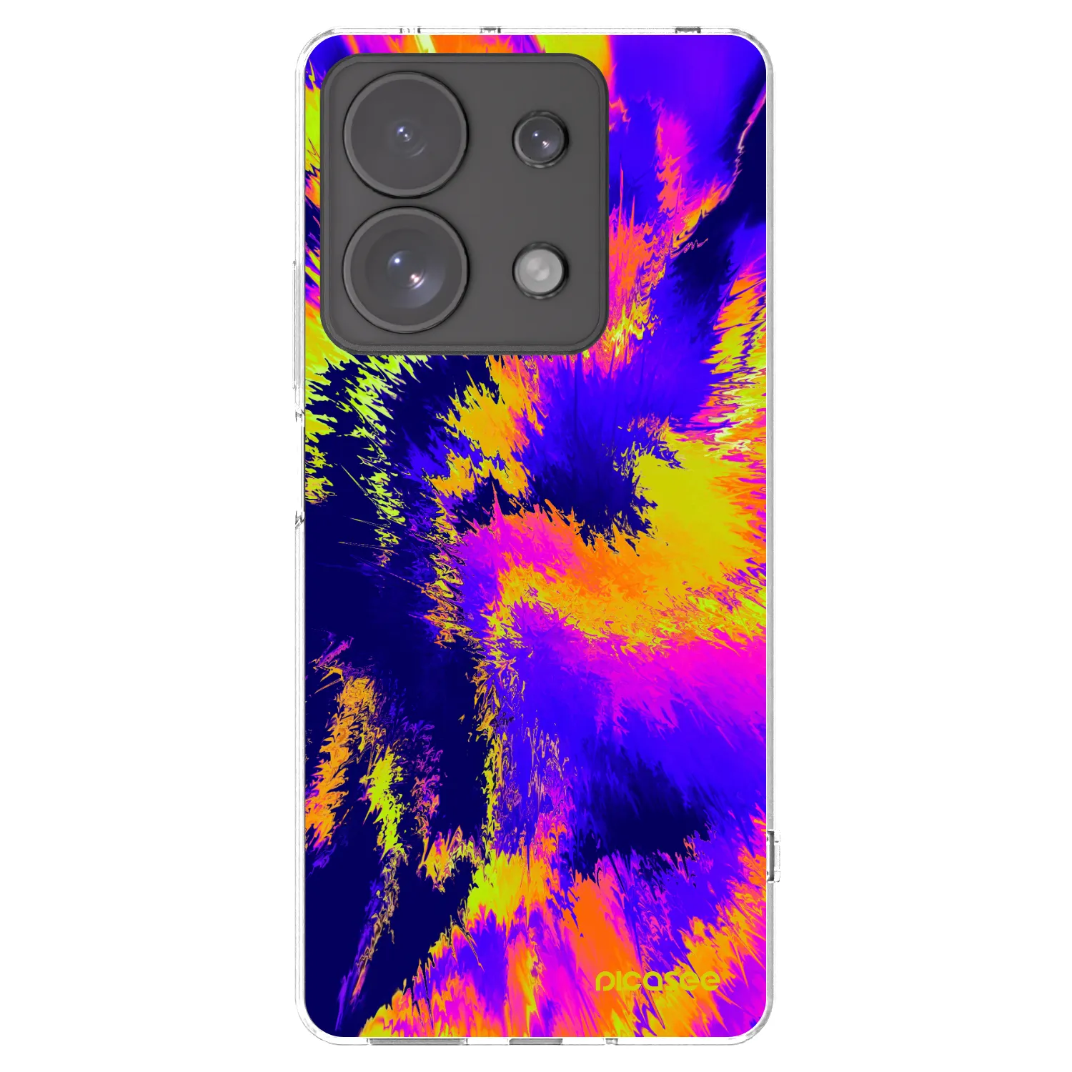 Picasee Xiaomi Redmi Note 13 Pro 4G Hülle - Transparentes Silikon - Burn