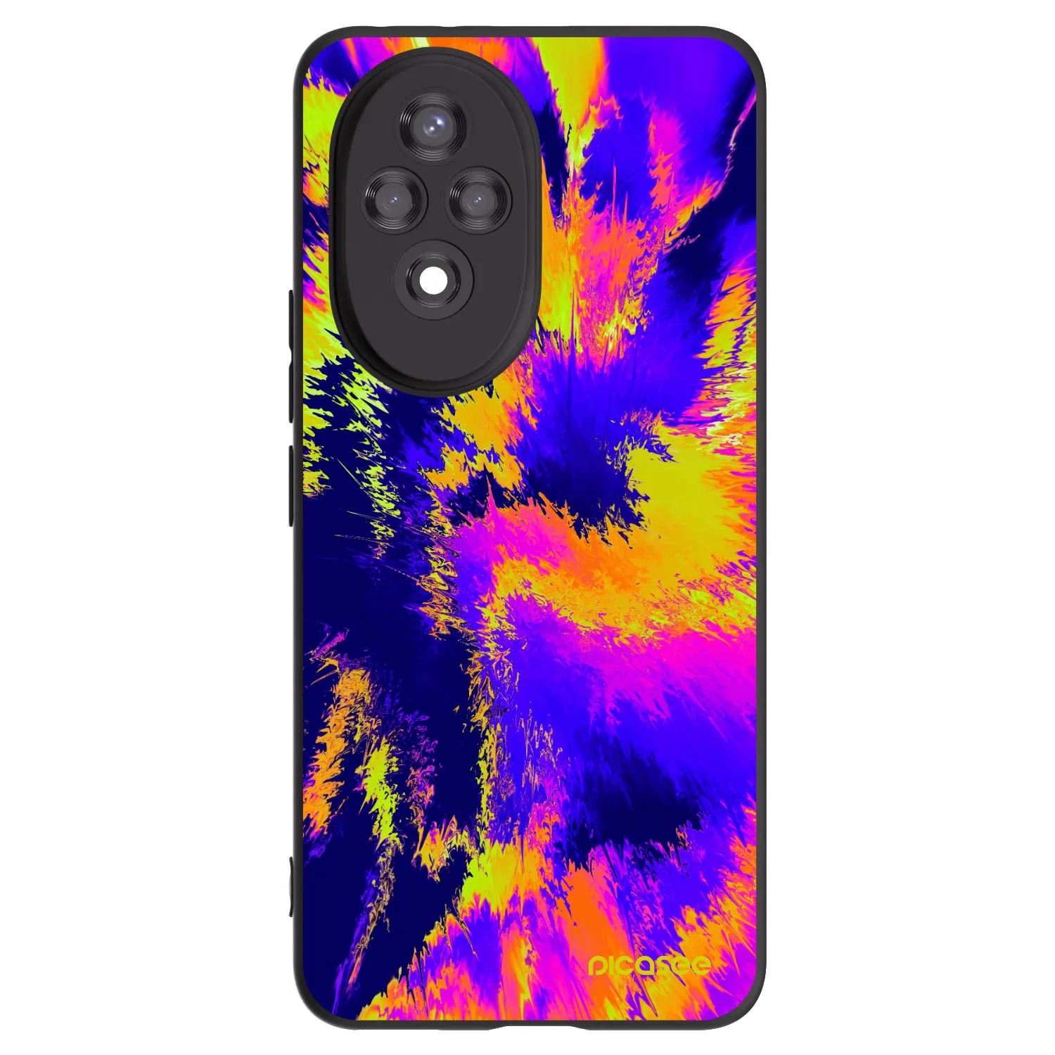 Picasee Honor 200 5G Hülle - Schwarzes Silikon - Burn