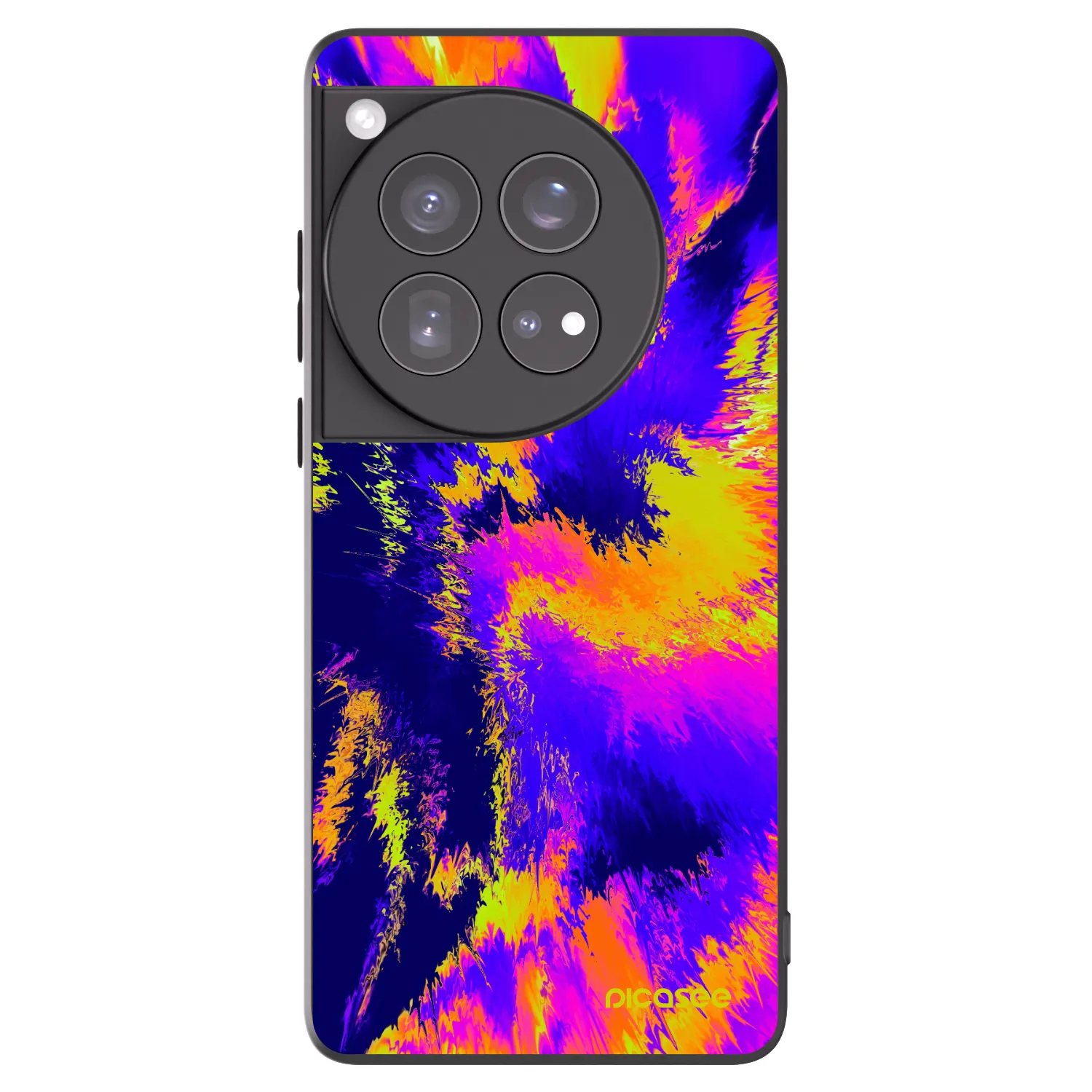 Picasee OnePlus 12 5G Hülle - Schwarzes Silikon - Burn
