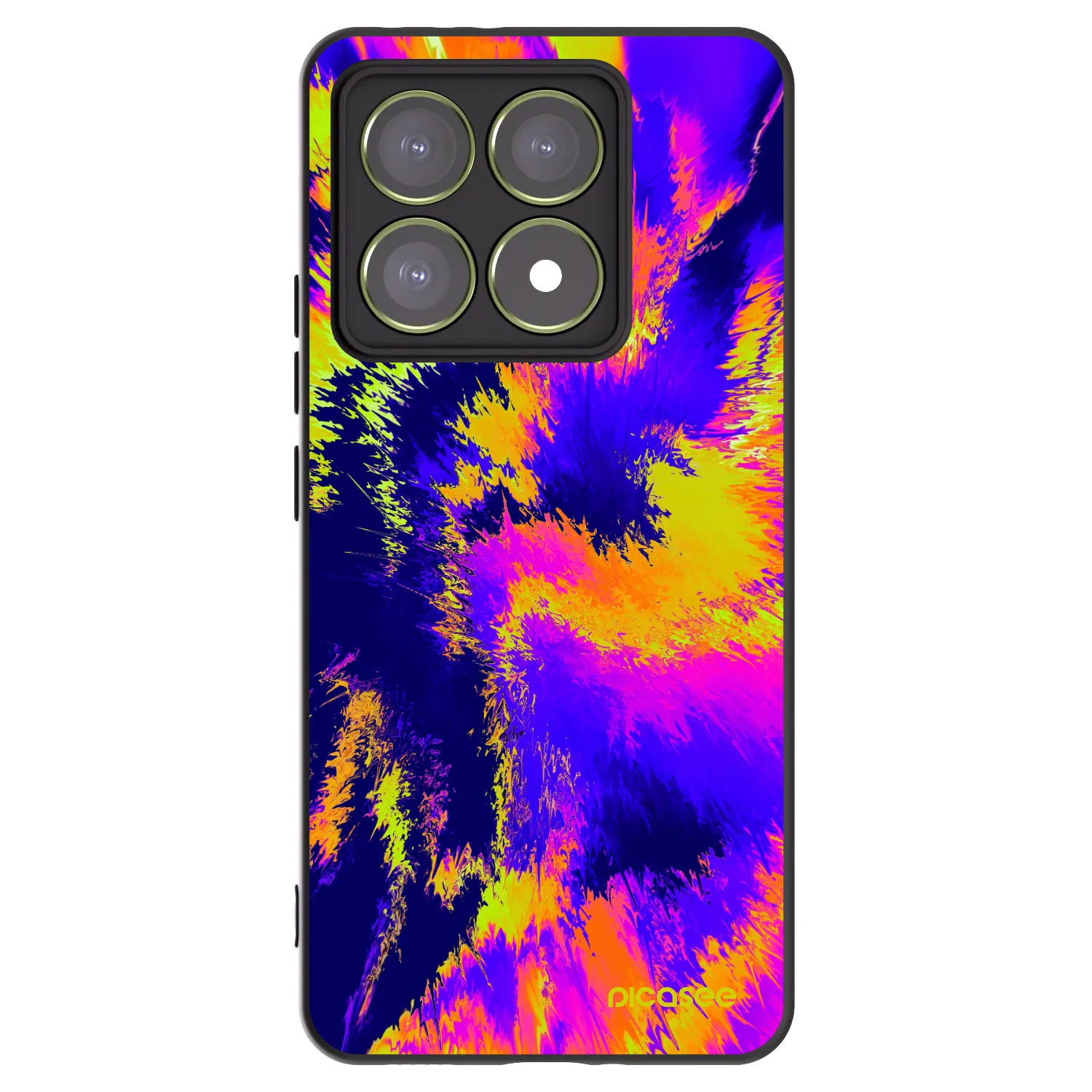 Picasee Xiaomi 14T Hülle - Schwarzes Silikon - Burn
