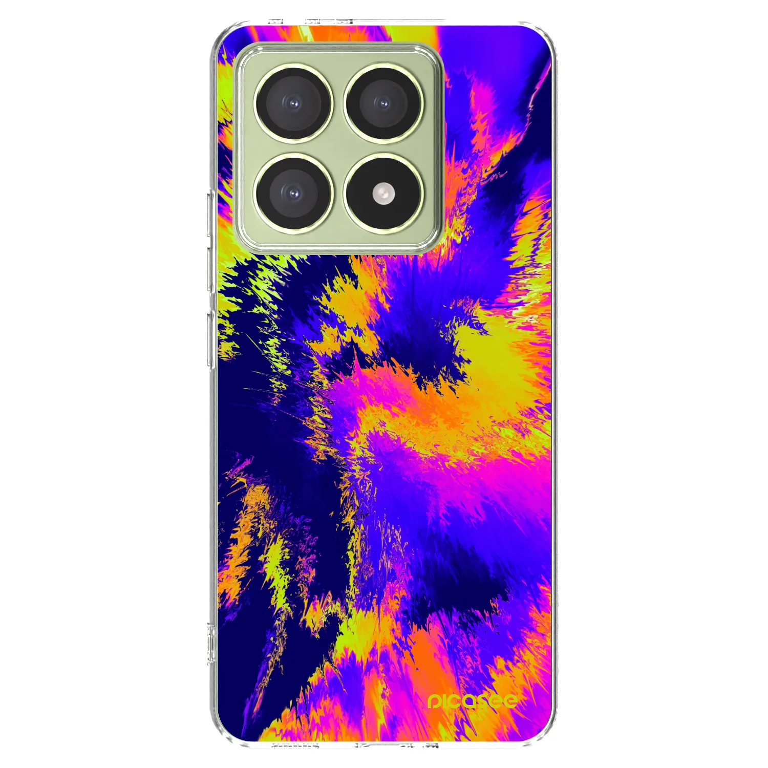 Picasee Xiaomi 14T Hülle - Transparentes Silikon - Burn