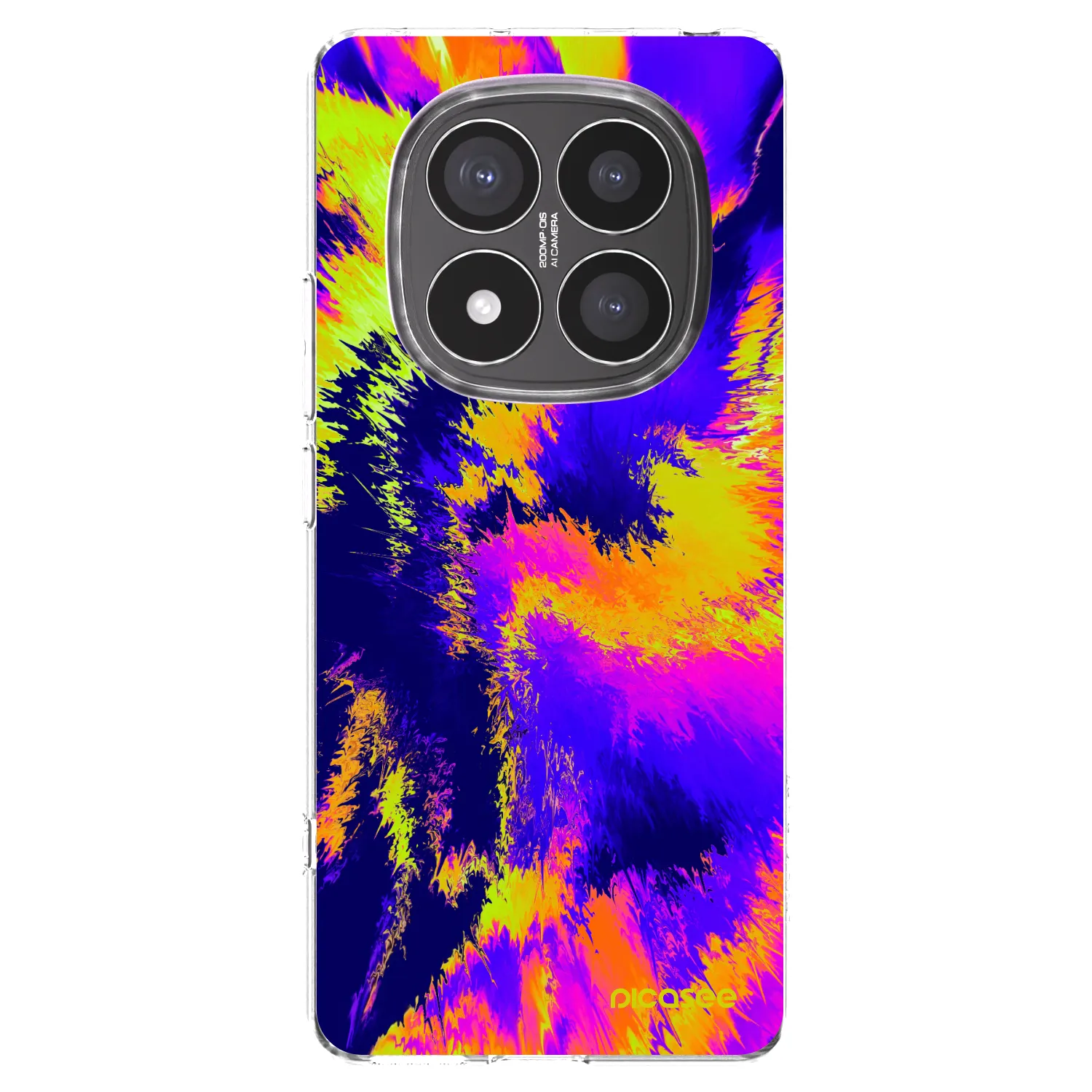 Picasee Xiaomi Redmi Note 14 Pro+ 5G Hülle - Transparentes Silikon - Burn
