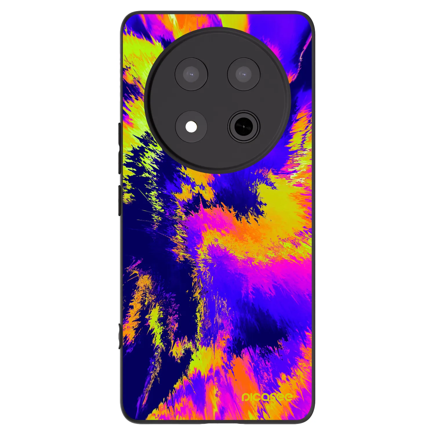 Picasee Honor Magic7 Lite 5G Hülle - Schwarzes Silikon - Burn
