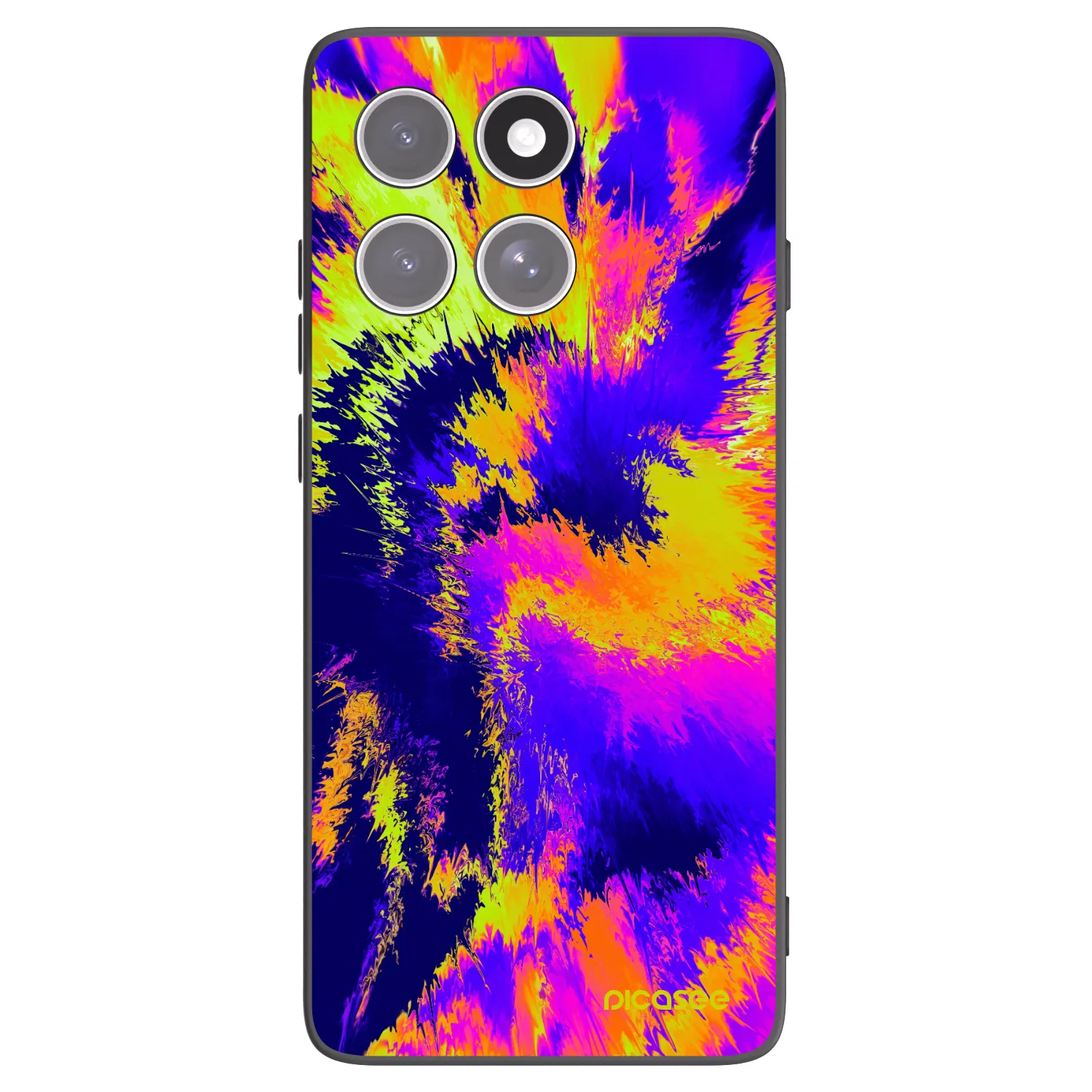 Picasee Motorola Edge 60 Pro Hülle - Schwarzes Silikon - Burn