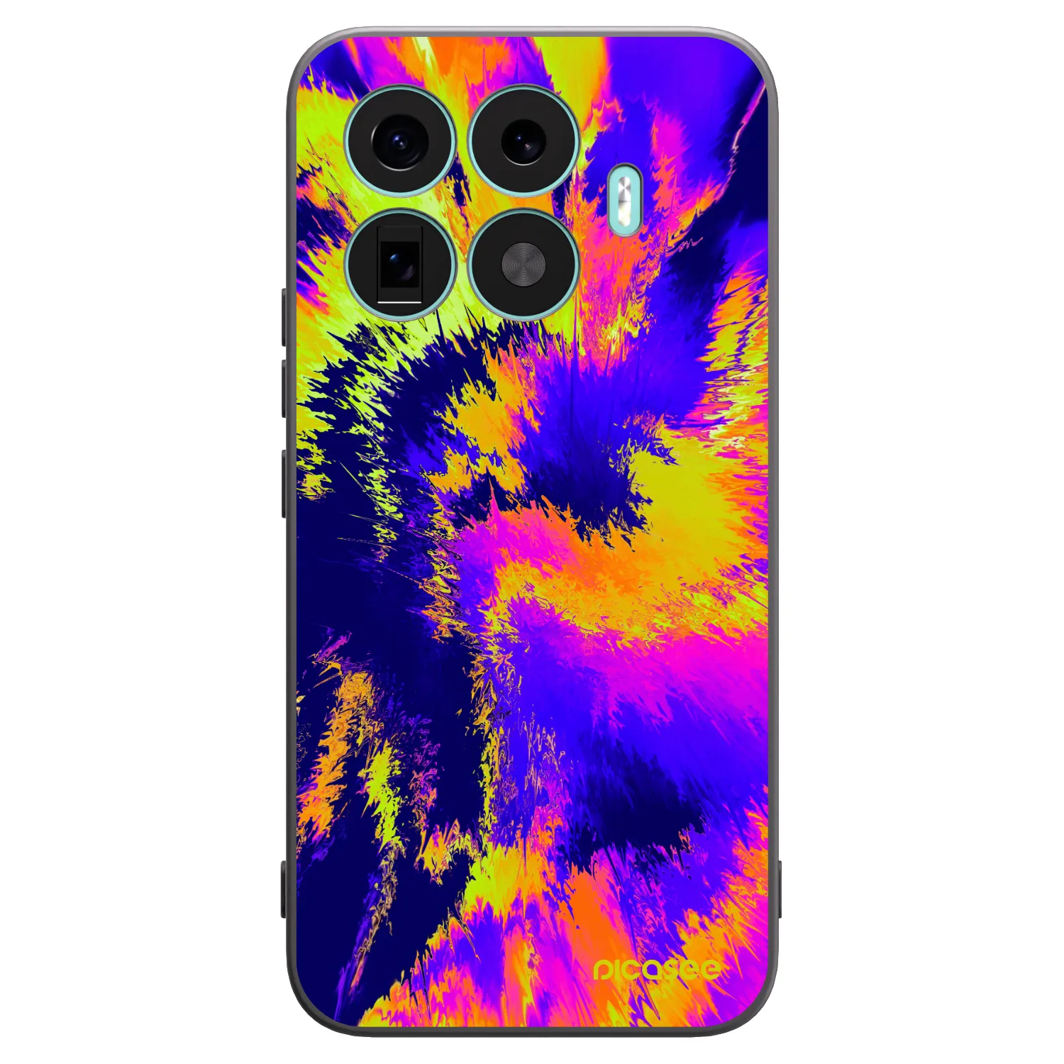 Picasee Xiaomi 17T Pro Hülle - Schwarzes Silikon - Burn