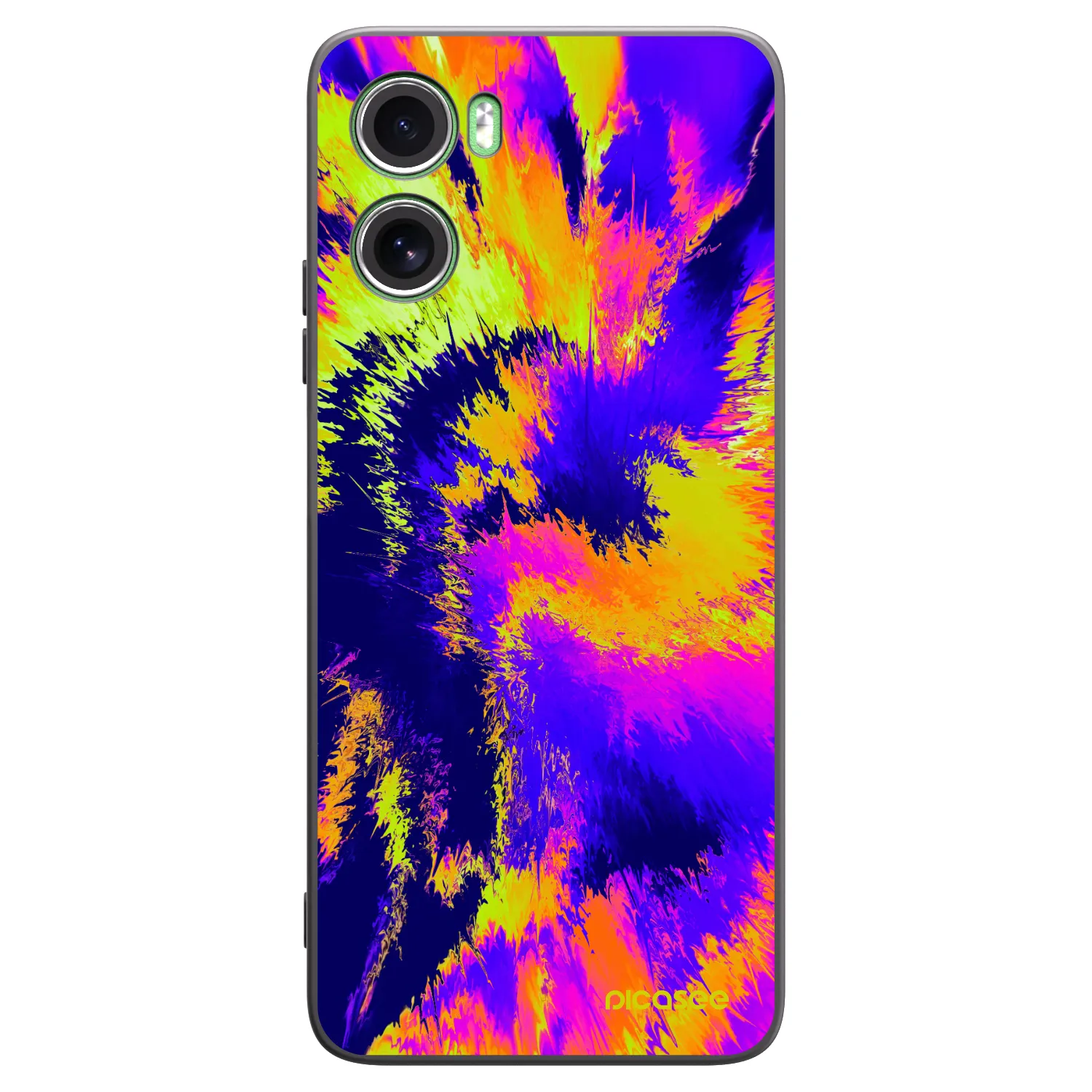 Picasee Motorola Moto G06 Hülle - Schwarzes Silikon - Burn