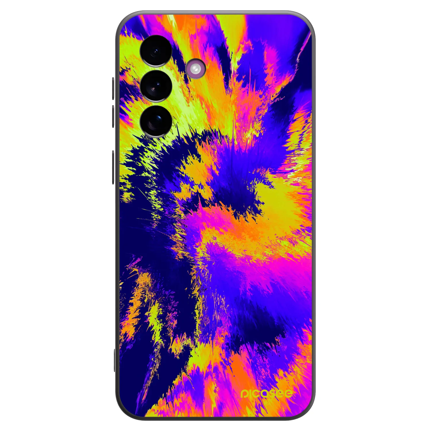 Picasee Samsung Galaxy A37 Hülle - Schwarzes Silikon - Burn