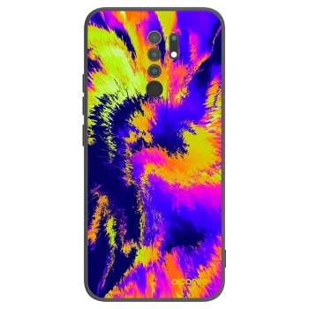 Picasee Xiaomi Redmi 9 Hülle - Schwarzes Silikon - Burn