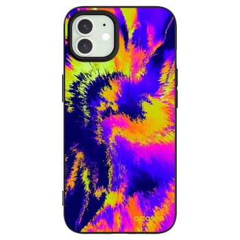 Picasee Apple iPhone 12 Hülle - Schwarzes Silikon - Burn