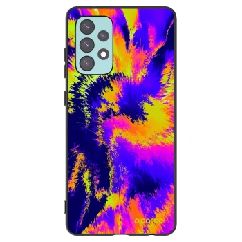 Picasee Samsung Galaxy A72 A725F Hülle - Schwarzes Silikon - Burn