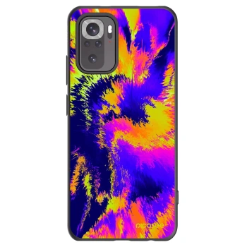 Picasee Xiaomi Redmi Note 10S Hülle - Schwarzes Silikon - Burn