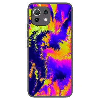 Picasee Xiaomi Mi 11 Lite Hülle - Schwarzes Silikon - Burn