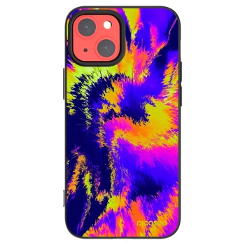 Picasee Apple iPhone 13 mini Hülle - Schwarzes Silikon - Burn