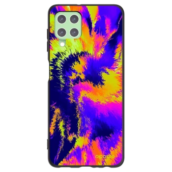 Picasee Samsung Galaxy A22 A225F 4G Hülle - Schwarzes Silikon - Burn