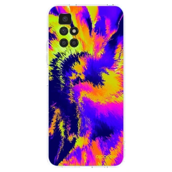 Picasee Xiaomi Redmi 10 Hülle - Transparentes Silikon - Burn