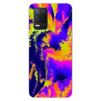 Picasee Realme 8 5G Hülle - Transparentes Silikon - Burn